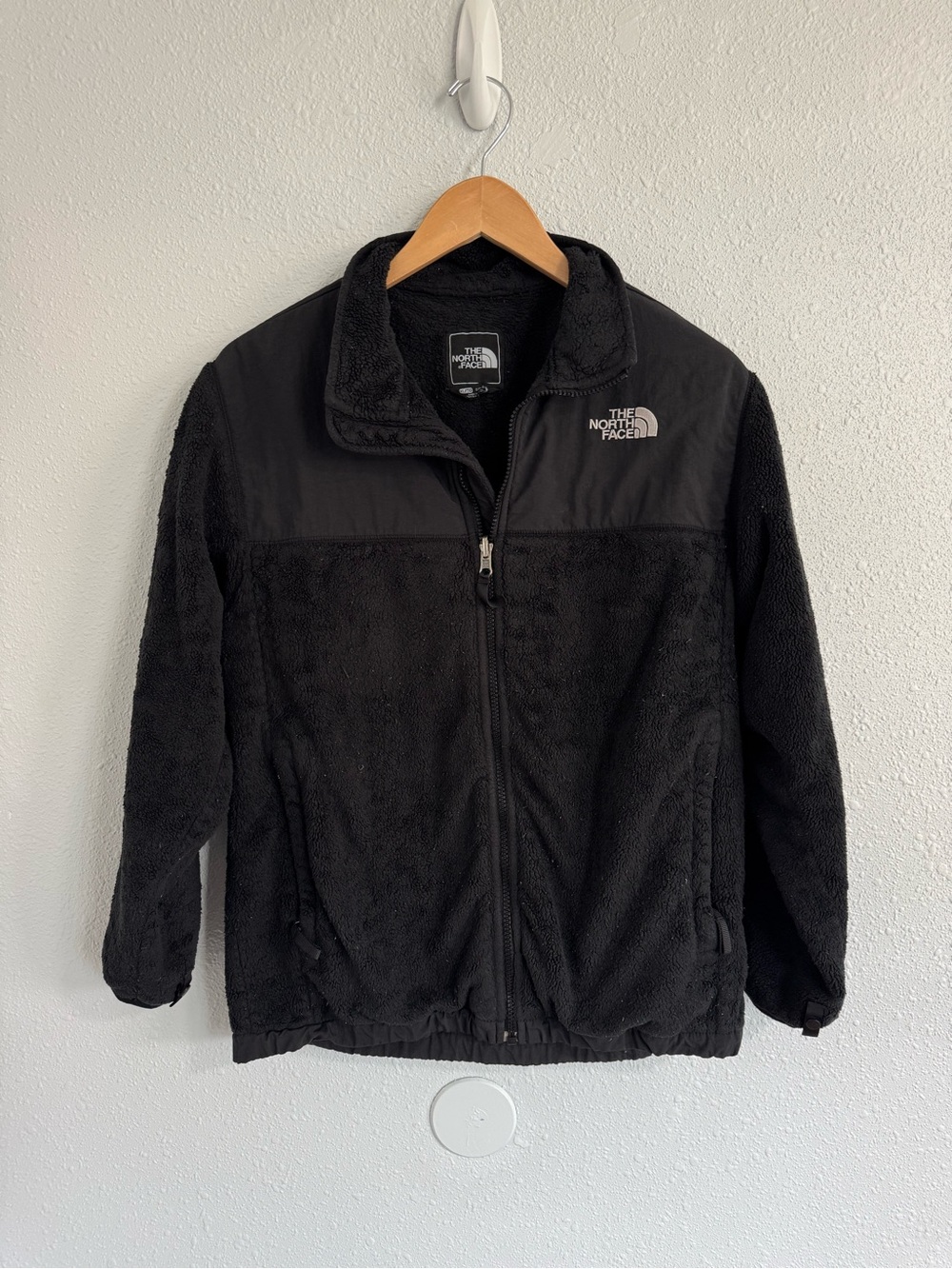 The North Face Black Plush Fleece Jacket